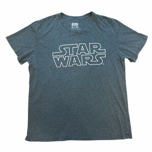 Star Wars Dark Gray Speckled Tee 2X Unisex T-Shirt